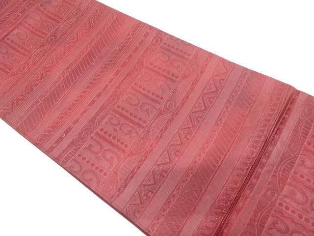 Japanese Kimono / Antique / Fukuro Obi Silk